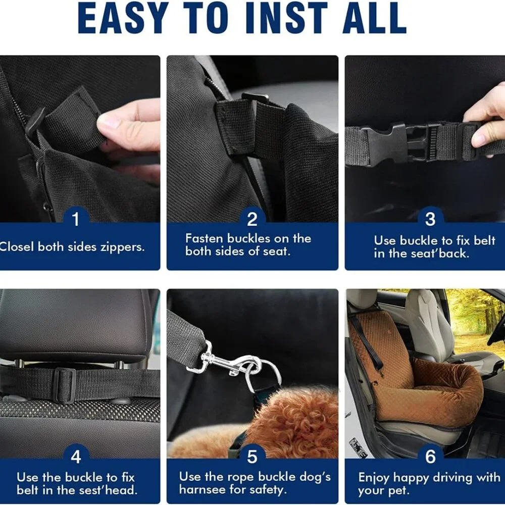 Dog Car Seat Pet Booster Seat